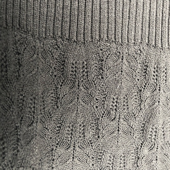 Gray cowl neck sweater - Picture 7 of 8